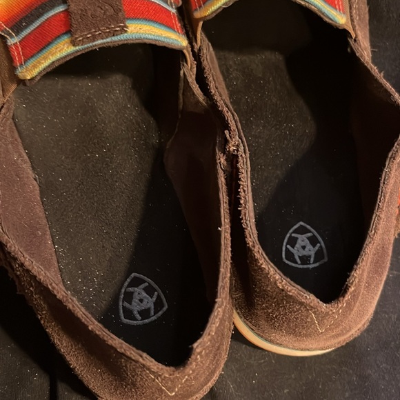 Ariat Womens Chocolate Sunset Serape Cruiser size 8.5 - Picture 4 of 4